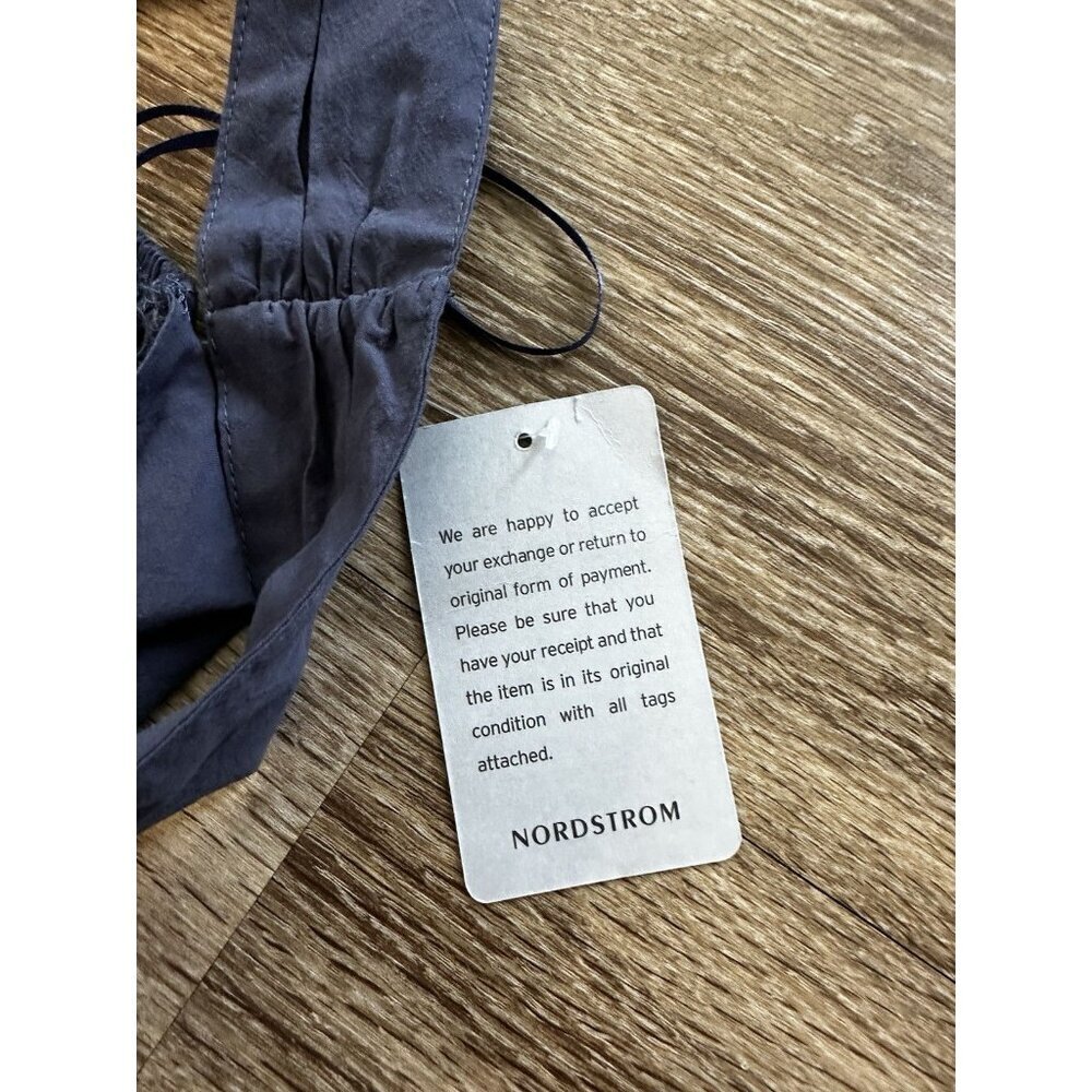 STITCHDROP NWT Bae Shore Sleeveless Midi Dress Blue Open Back Size Medium - Picture 5 of 9
